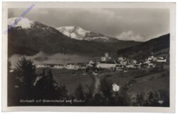 Mariazell, mit Gemeindealpe und Ötscher