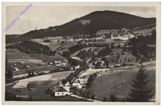 ak112687 Mariazell, Ortsansicht