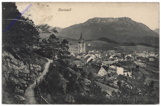 ak112710 Mariazell, Ortsansicht