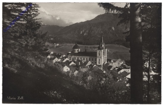 ak112711 Mariazell, Ortsansicht