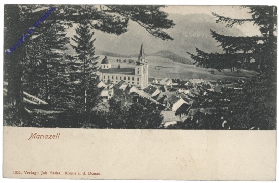 ak112714 Mariazell, Ortsansicht