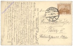 Mariazell, Blick gegen Zellerhüte