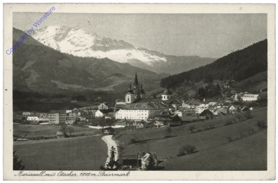 ak112727 Mariazell, mit Ötscher