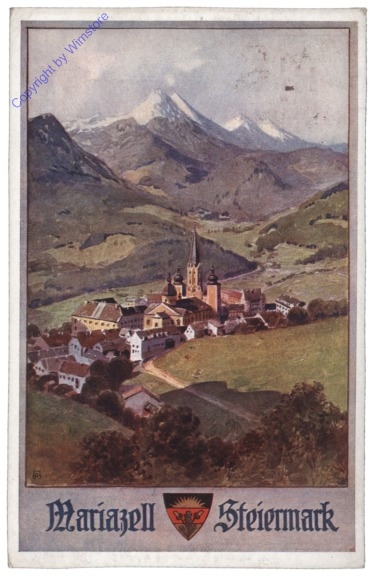 ak112738 Mariazell, Ortsansicht