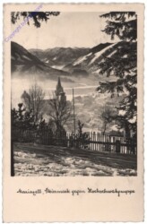 Mariazell, gegen Hochschwabgruppe