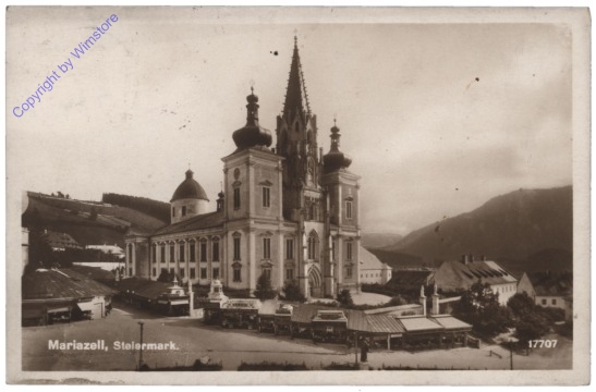 ak112743 Mariazell, Ortsansicht