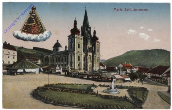 ak112746 Mariazell, Ortsansicht