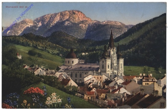 ak112748 Mariazell, Ortsansicht