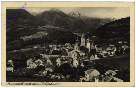 ak112754 Mariazell, mit den Zellerhüten