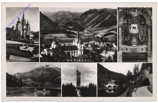 ak112762 Mariazell, Multiansicht