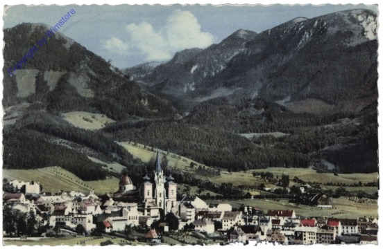 ak112764 Mariazell, mit Student und Tonion