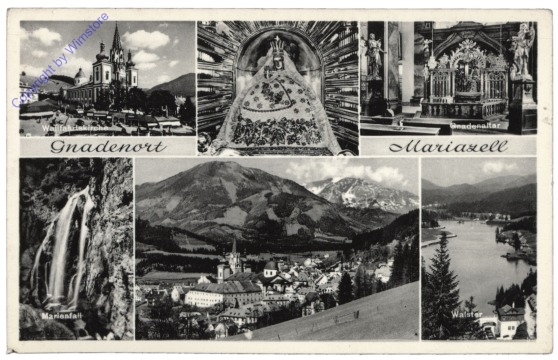 ak112778 Mariazell, Multiansicht