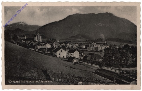 ak112789 Mariazell, mit Tonion und Sauwand