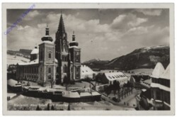 Mariazell, Hauptplatz mit Basilika