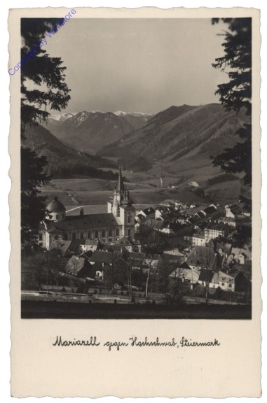 ak112796 Mariazell, gegen Hochschwab