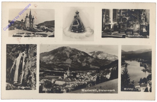 ak112797 Mariazell, Multiansicht