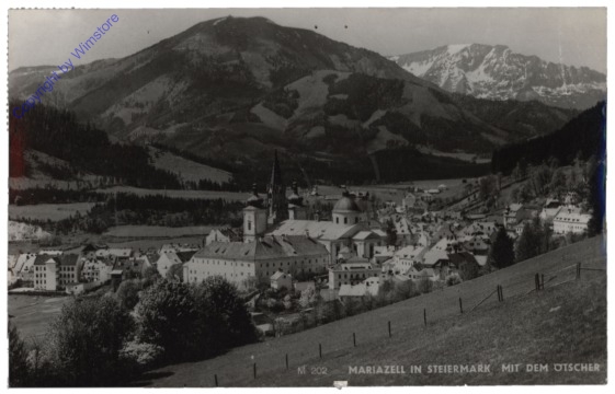 ak112821 Mariazell, mit dem Ötscher