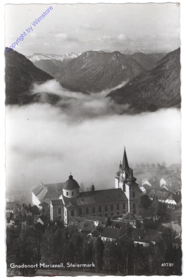 ak112828 Mariazell, Ortsansicht