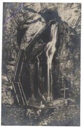 Mürzsteg, Wasserfall b. "Todten Weib"