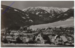 Mürzzuschlag, Wintersportplatz gegen Schneealpe