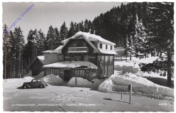 Pfaffensattel, Alpengasthof