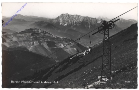 Präbichl, Berglift mit Erzberg
