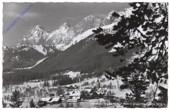 ak112963 Ramsau, am Dachstein, gegen Dachstein