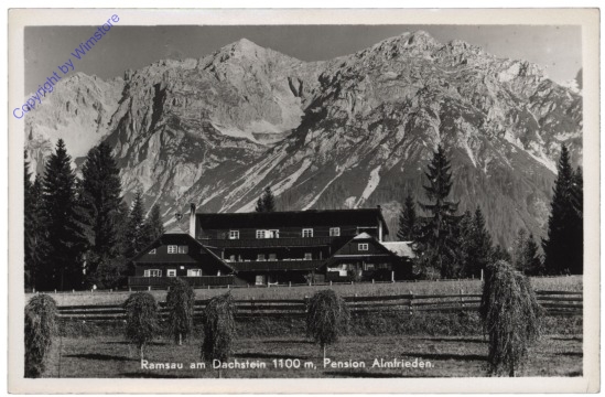 ak112967 Ramsau, am Dachstein, Pension Almfrieden