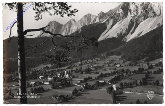 ak112969 Ramsau, mit Dachstein