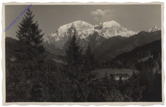 ak112970 Ramsau, mit Hoh. Göll