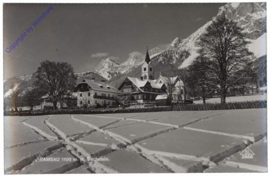 ak112972 Ramsau, mit Dachstein