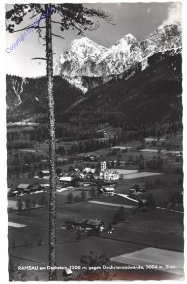 ak112978 Ramsau, am Dachstein, gegen Dachsteinsüdwände