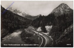 Gesäuse, neue Gesäusestrasse mit Reichenstein