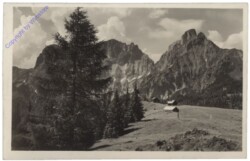 Johnsbach, Mödlingerhütte gegen Reichenstein und Sparafeld