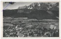 Schladming, mit Dachsteingruppe