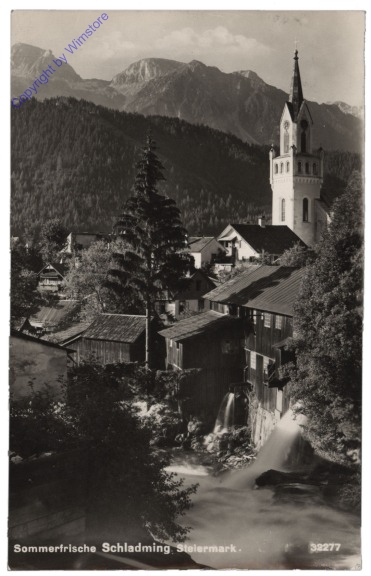 ak113034 Schladming, Ortsansicht