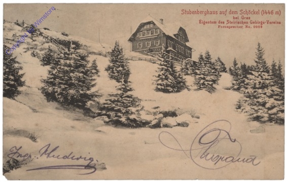 St. Radegund, Stubenberghaus auf dem Schöckel bei Graz