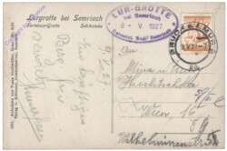 Semriach, Lurgrotte, Tartarus-Grotte, Selchstube