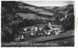 St. Kathrein am Hauenstein, Ortsansicht, Roseggers Waldheimat