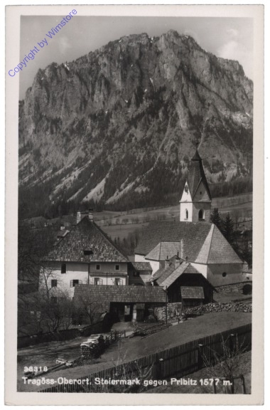 Tragöss, Oberort, gegen Pribitz
