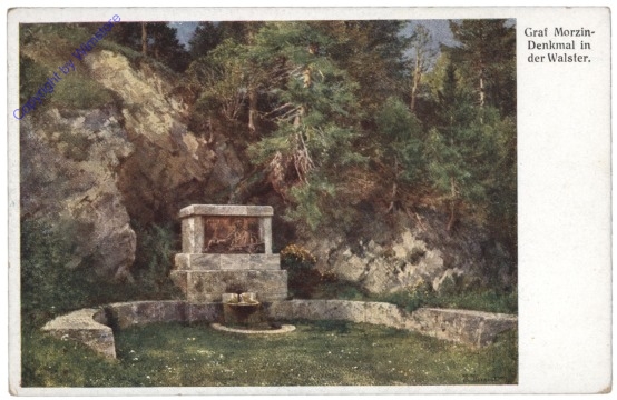 Walster, Graf Morzin-Denkmal