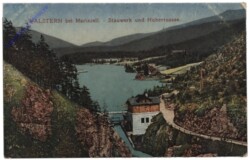 Walster, Stauwerk und Hubertussee