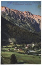 Weichselboden, gegen Hochschwab, Hotel Post