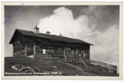 Neustift am Alpenwalde, Wetterkoglerhaus, Hochwechsel