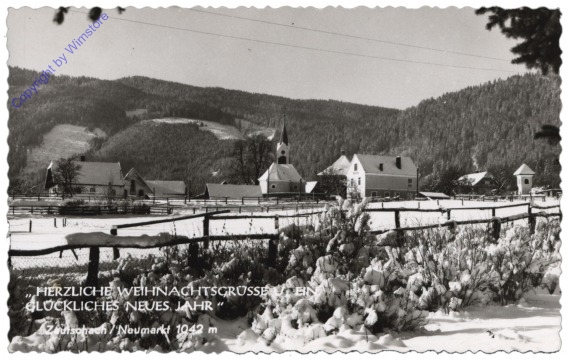 Zeutschach, Weihnachtsgrüsse