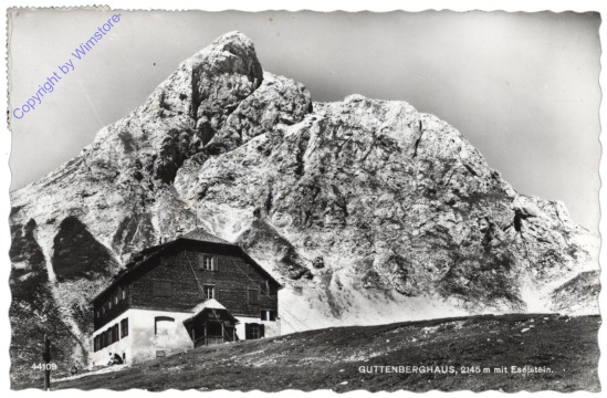 ak113261 Ramsau, Guttenberghaus mit Eselstein