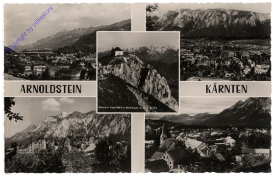 ak113285 Arnoldstein, Multiansicht