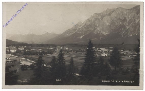 ak113286 Arnoldstein, Ortsansicht