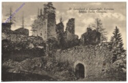 Bad St. Leonhard, Schloss-Ruine Gomern
