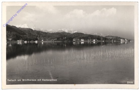 Dellach am Wörthersee, mit Karawanken